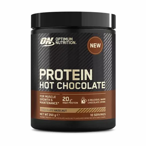 Optimum Nutrition Protein Hot Chocolate Chocolate Hazelnut 350 grams (10 Servings) Danmark | EUQSCG325