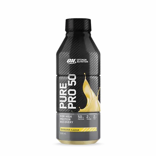 Optimum Nutrition Pure Pro 50 Banana 508ml (12 bottles) Danmark | JDANMG054