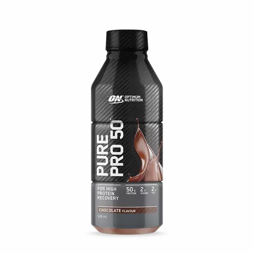 Optimum Nutrition Pure Pro 50 Chocolate 508ml (12 bottles) Danmark | AJMWLT647